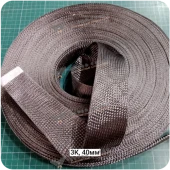 Углеродный рукав (чулок) 3К, 40мм #6868