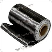 Однонаправленная углеродная лента 230г/м², 12К, 300мм #7011
