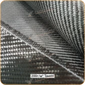 Углеродная ткань 200г/м²